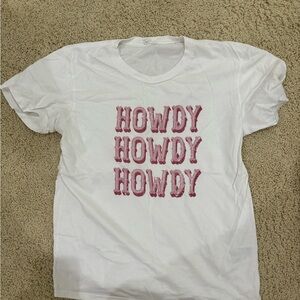 howdy top lightly worn